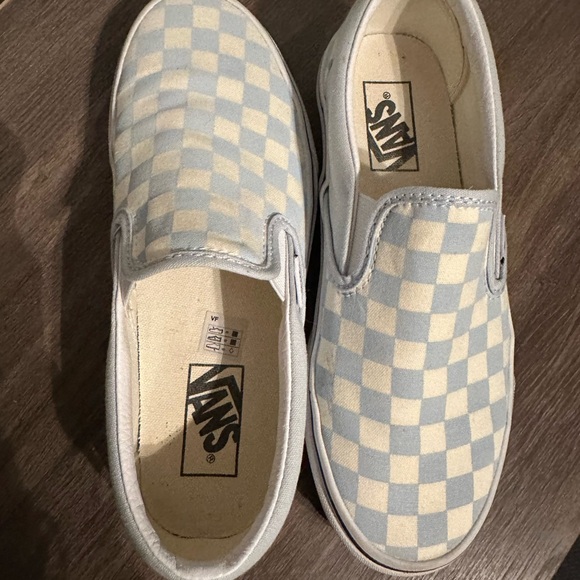 Classic slip on checkerboard shoes size 7.5 - Picture 4 of 7